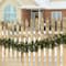 9' x 10" Pre-lit Pine Cone Artificial Christmas Garland with 50 Clear Lights-UL